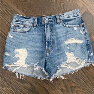 AF High Rise Jean Shorts